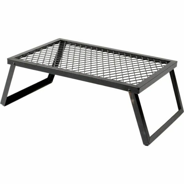 Heavy Duty Steel Camp Grill for Open Flame Cooking - Image 2