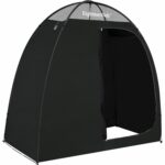 Camping Shower Tent Changing Room - 2 Rooms, UV Protection, Portable