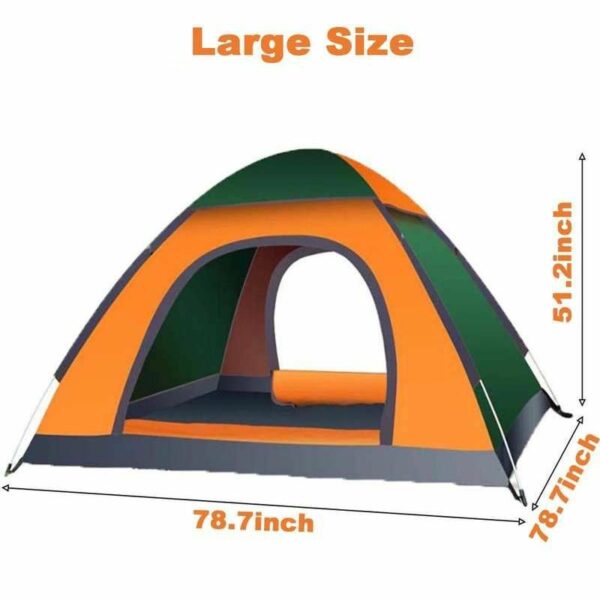 Instant Setup 3-4 Person Outdoor Tent - Image 6