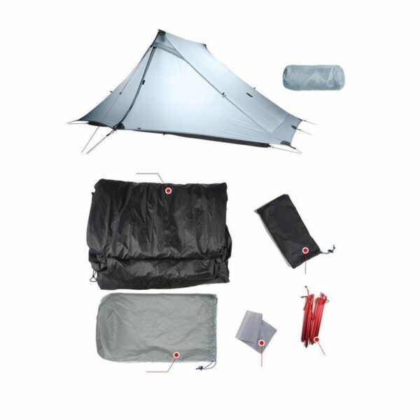2-Person Outdoor Ultralight Camping Tent - 3 Season Pro Gear - Image 5