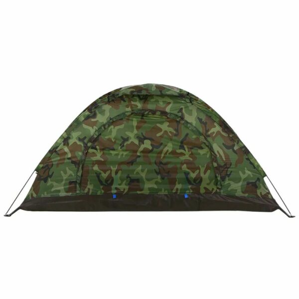 Waterproof Camouflage Single-Person Camping Tent for Outdoor Adventures - Image 7