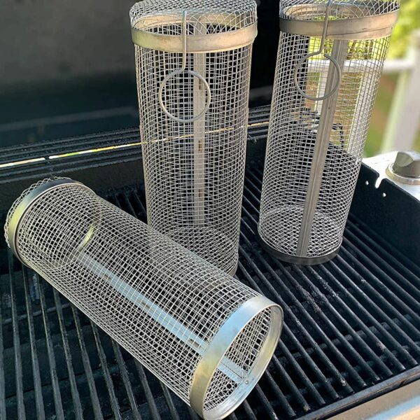 Stainless Steel BBQ Grilling Basket - Image 4