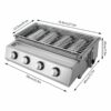 Stainless Steel Propane Gas Grill - Image 3