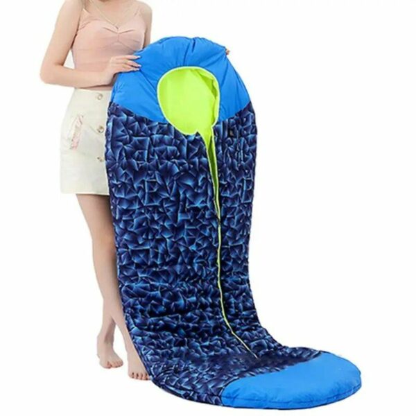 4-Zone Heated Camping Sleeping Bag with Adjustable Temperature Control - Image 3