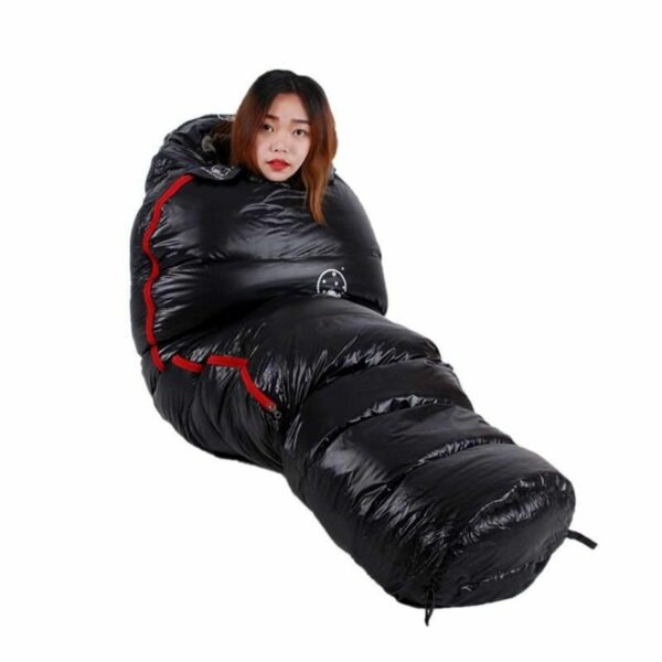 Ultra-Warm Goose Down Winter Sleeping Bag (-22°f ) - Image 3