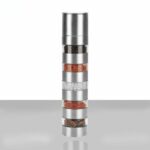 Compact Stainless Steel Outdoor Spice Jar - Portable BBQ & Camping Seasoning Container