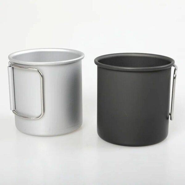 Lightweight Aluminum Camping Mug - 300ml Portable Outdoor Cup for Hiking & Picnic - Image 5