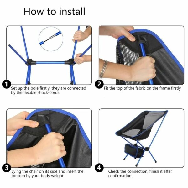 Ultralight Portable Folding Camping Chair - Image 5