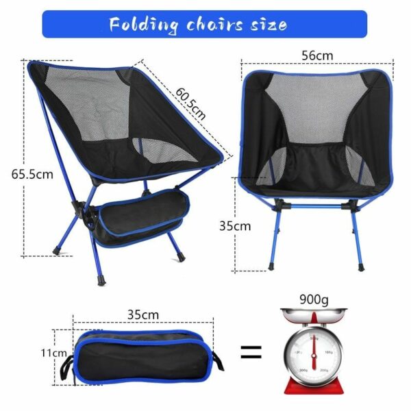 Ultralight Portable Folding Camping Chair - Image 3