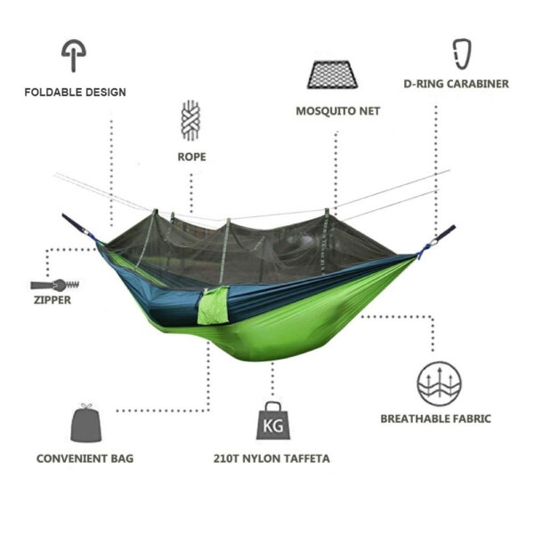 Hammock With Mosquito Net - Image 4
